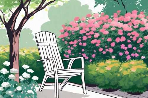 How an Ergonomic Chair Can Improve Mental Well-Being 3 A serene and peaceful garden scene