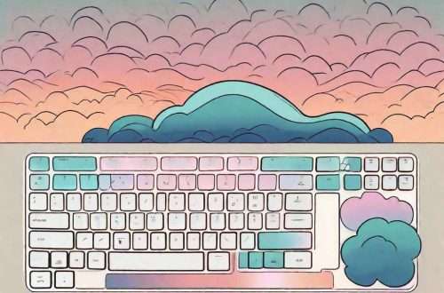 A keyboard wrist rest positioned on a cloud-like cushion