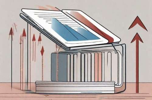 A document holder positioned at a comfortable height with various documents inside