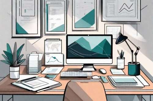 How Can Document Holders Improve Overall Comfort? 4 A well-organized workspace with various document holders in use