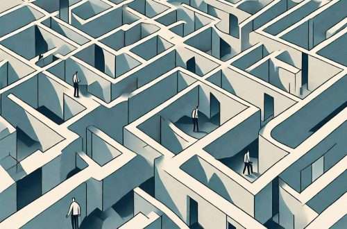 How Insufficient Training Can Lead to Improved Productivity at Work 20 A maze-like office space with various obstacles and challenges