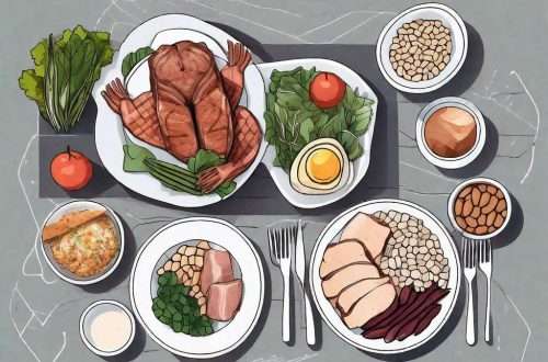 How Many Grams of Protein Should a Teacher Consume Daily? 4 A balanced plate of food with various protein sources