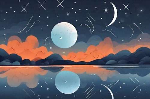 Does Melatonin Help with Stress? A Comprehensive Look at the Evidence 5 A peaceful nighttime scene with a crescent moon