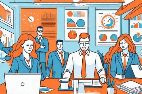 Does Magnesium Supplementation Help Reduce Workplace Fatigue? 5 A busy office environment with energetic and alert employees