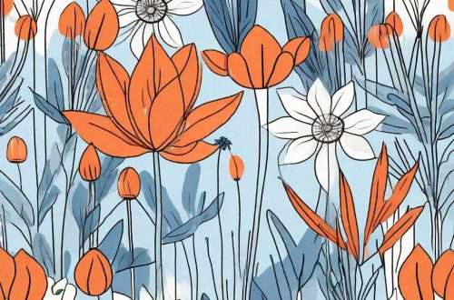 Does CBD Oil Help With Anxiety? A Comprehensive Look at the Evidence 6 A calm and serene garden scene with various plants and flowers