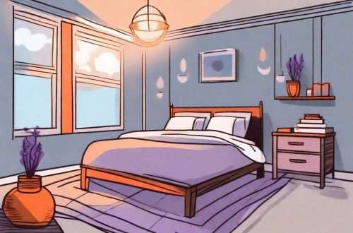 How to Improve Sleep Quality for Pilots: Tips and Strategies 5 A serene bedroom scene with a cozy bed