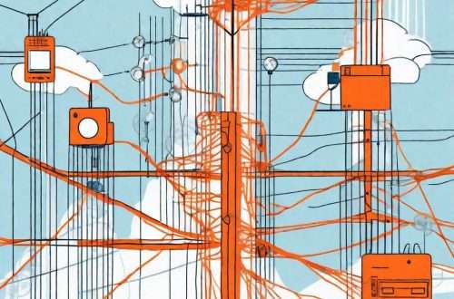 A network of interconnected communication devices and infrastructure